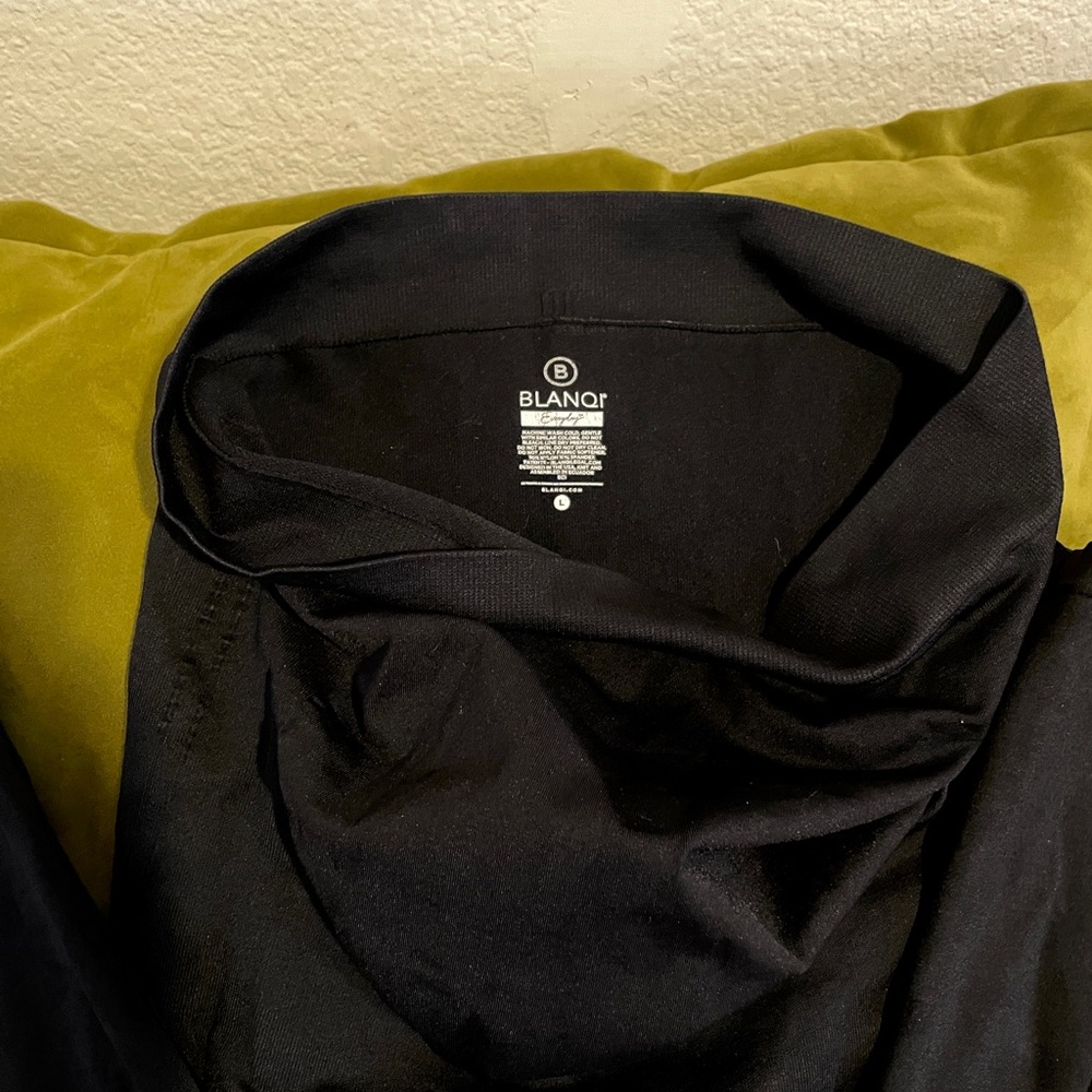 BLANQI Black Maternity High Rise Leggings - Picture 5 of 5
